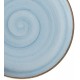 Prato 21,4cm Sobremesa Cerâmica Caoba Azul